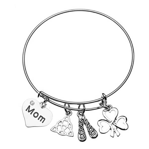 Sportybella - Wholesale Charm/Dangle Bracelet - Irish Dance Mom Charm Bracelet