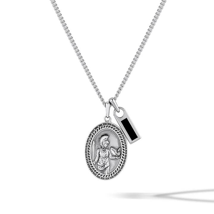 Pendentif Wisdom en argent sterling pour la vente par Vincero