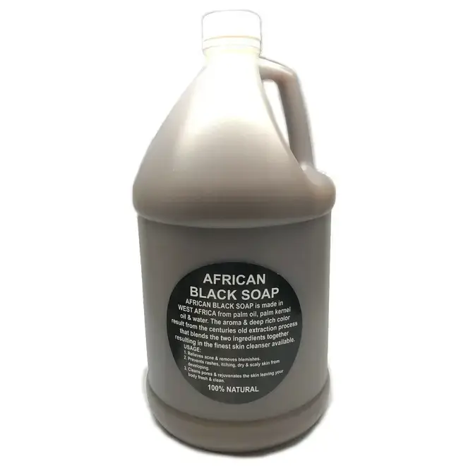 HalalEveryDay - Wholesale Body Wash/Shower Gel - African Black Soap Liquid5