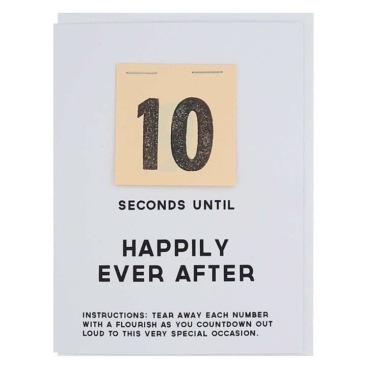 Compte à rebours jusqu'au bonheur pour toujours pour la vente par The Regional Assembly of Text