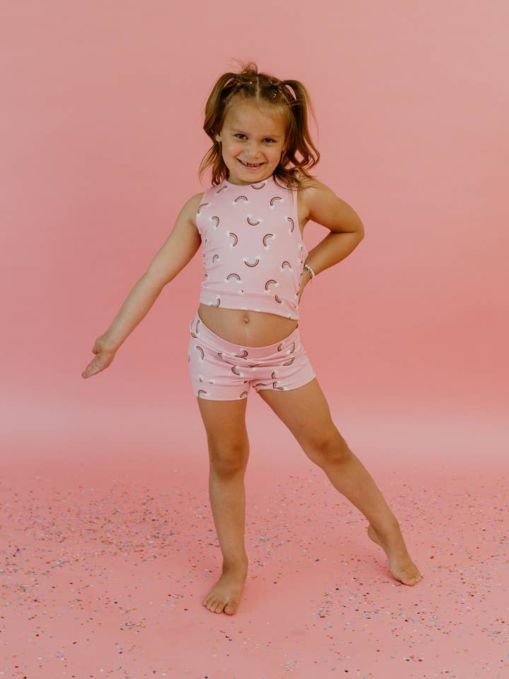 Pink Rainbows Dance Set for wholesale by Willa B