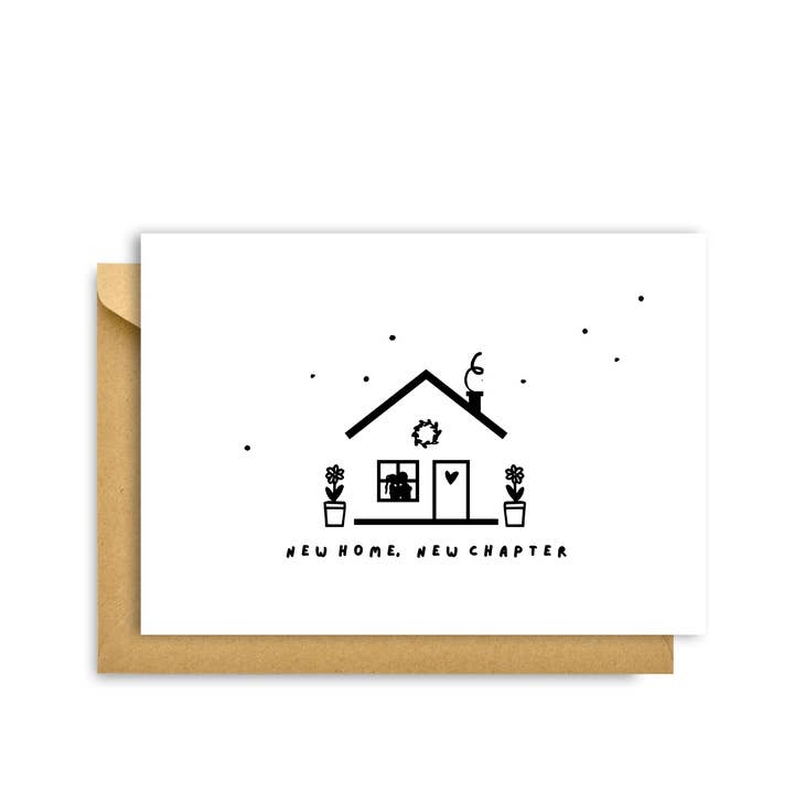 NYTT HEM NYTT KAPITEL KORT för wholesale av My Hygge Shop