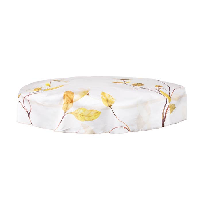 Toalha de mesa redonda Japan Amarela por atacado de The Lino