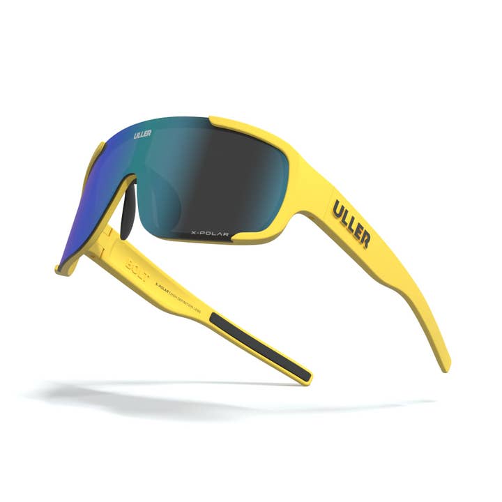 Indicom Brands - Wholesale Sunglasses - Unisex - Bolt Yellow / Blue2