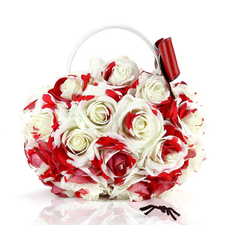 Not Bloody Likely Mini Flower Bag for wholesale by BB TAYLOR
