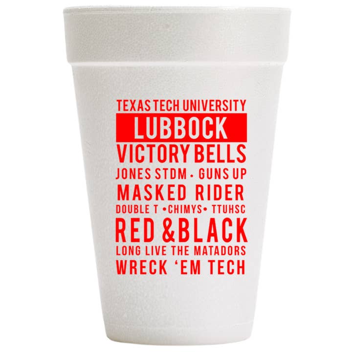 Lubbock Texas Tech for wholesale by Southern Ink