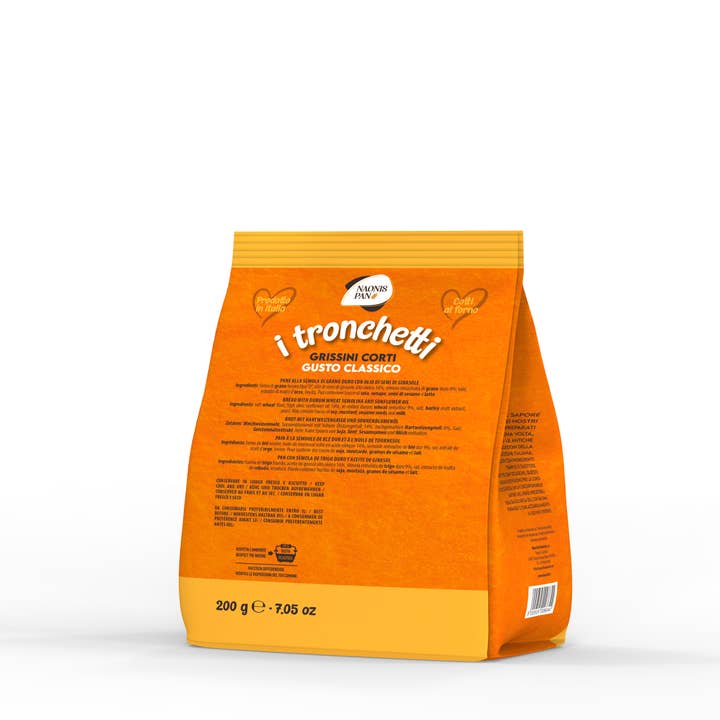 I MACORITTI - Vente Biscuit salé - Mini Grissini Les Tronchetti Classiques 200g1