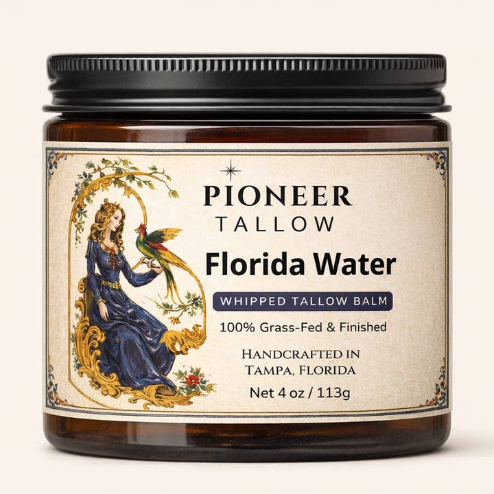 Florida Water - Grass-Fed Whipped Tallow Moisturizer for wholesale by Pioneer Tallow