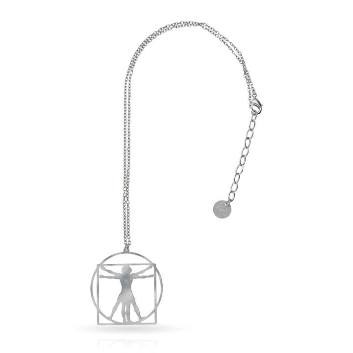 Korte Hanger De Vitruviusman Zilver Bad voor wholesale door RAS