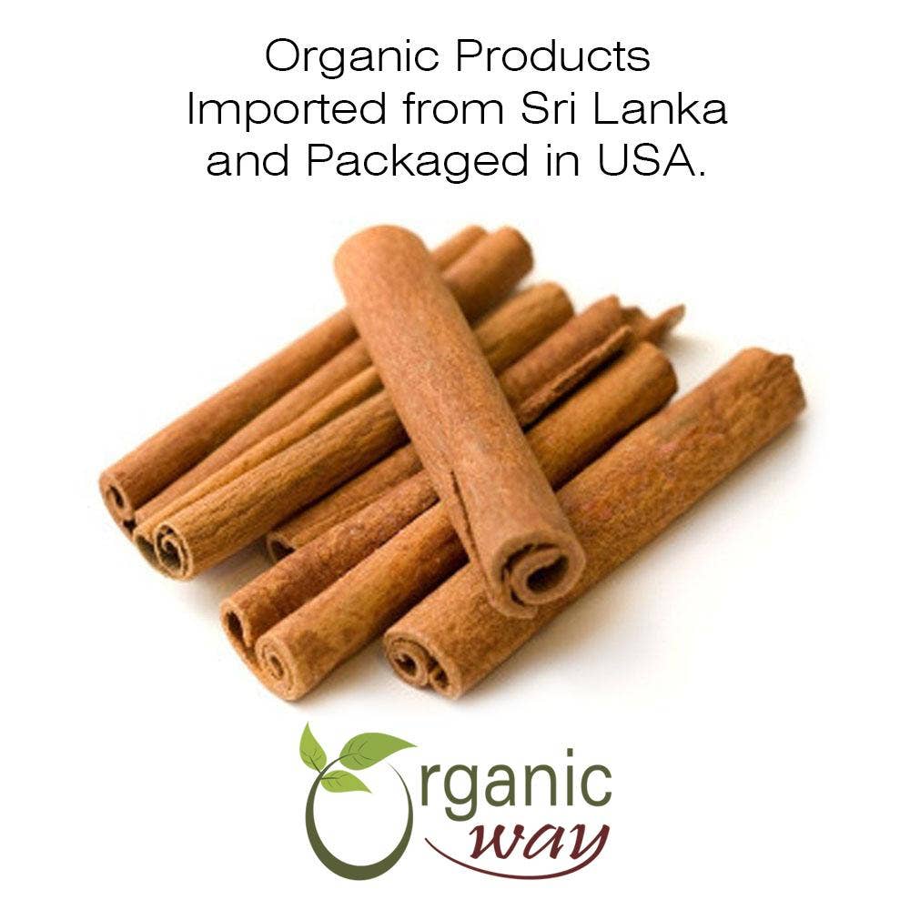 Organic Way LLC - Venta al por mayor Especias secas - Polvo orgánico de canela verdadera de Ceilán3
