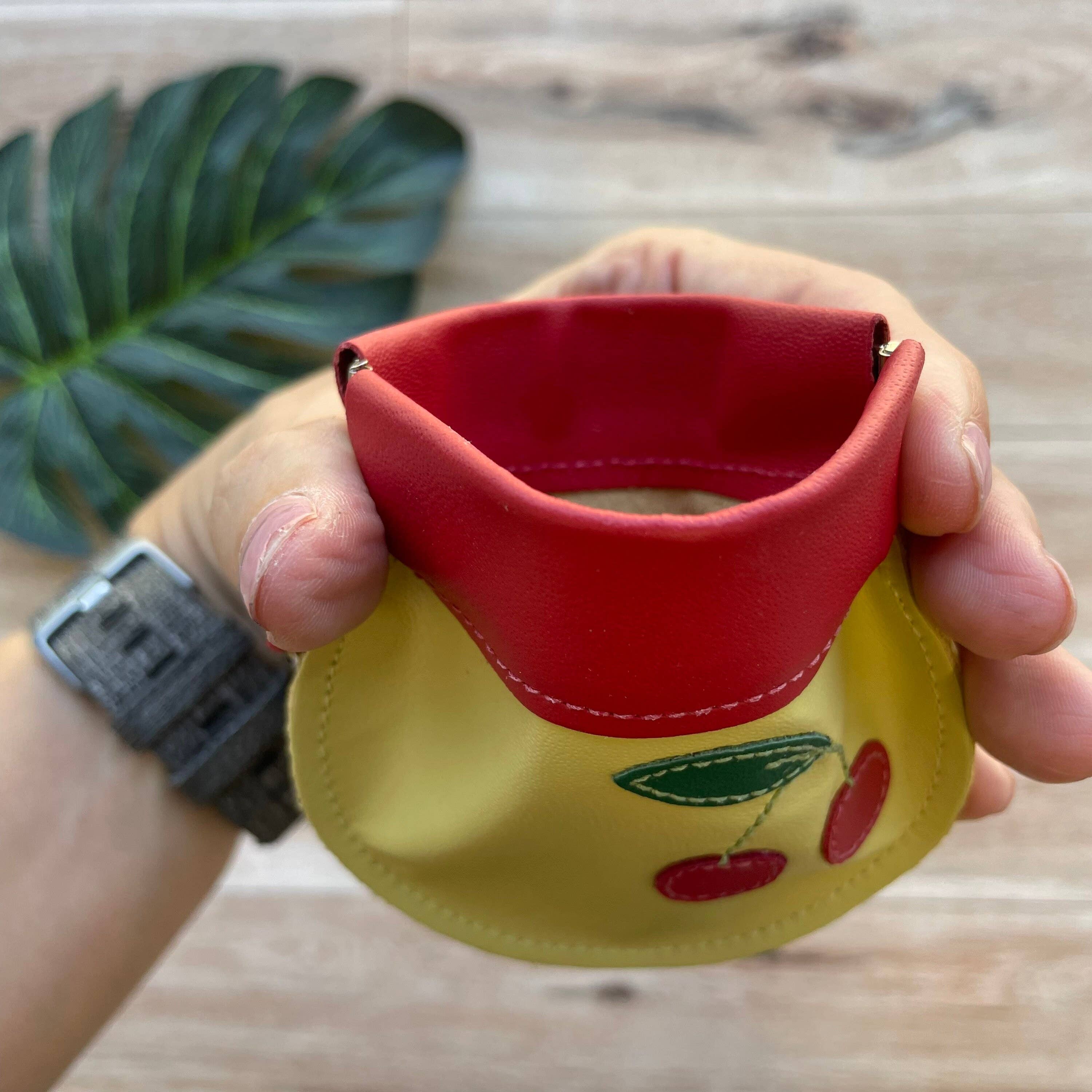 Mally Designs – wholesale Myntväska - Dam – Körsbärsmyntväska, rund myntväska, snäpplånbok2