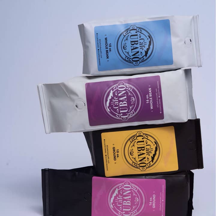 El Cafe Cubano - Wholesale Coffee Beans - El Café Cubano 16oz Whole Bean Espresso - Medium-Dark Roast2