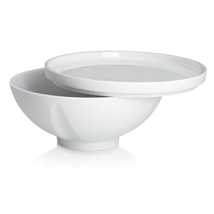 L'Econome by Starck - Large Round Bowl + Plate 7" for wholesale by Degrenne Paris