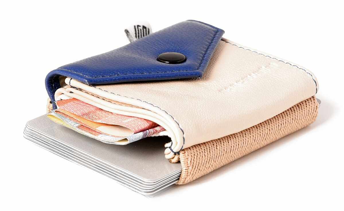 Space Products – Großhandel Brieftasche – Damen – Leder Mini Geldbörse mit Münzfach - duoton - Peak8