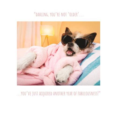 Clicca, Metti Mi Piace & Condividi Biglietto di Compleanno Dahling per la vendita all'ingrosso da parte di EMOTIONAL RESCUE