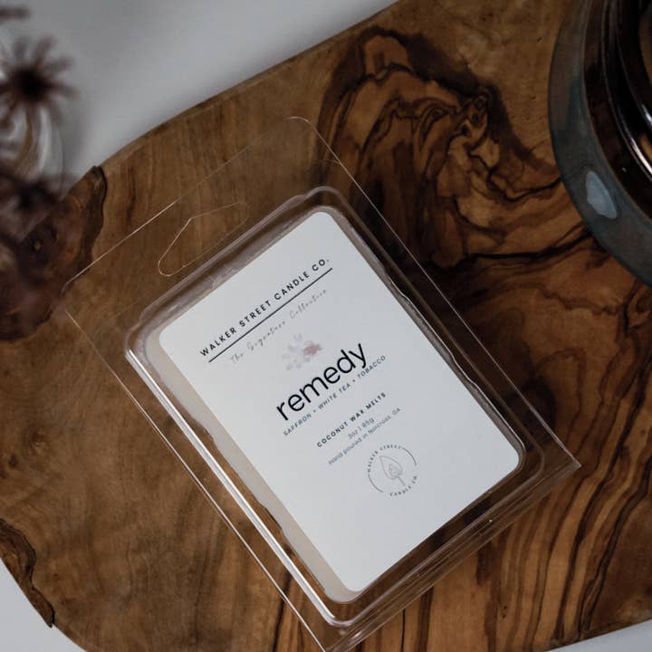 Remedy Wax Melts for wholesale by Walker Street Candle Company