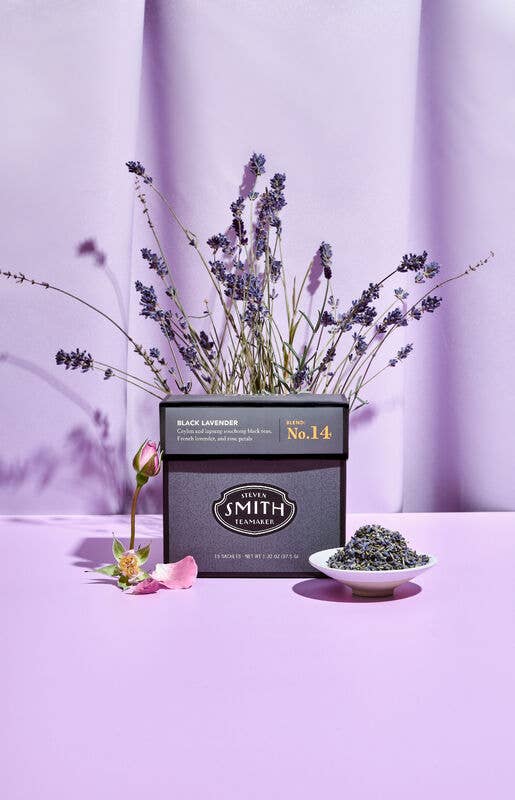 Smith Teamaker - Wholesale Tea bags - Black Lavender - Black Tea - Retail Cartons