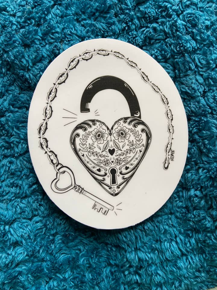 Pegatina con medallón en forma de corazón para venta al por mayor de Apcomfort