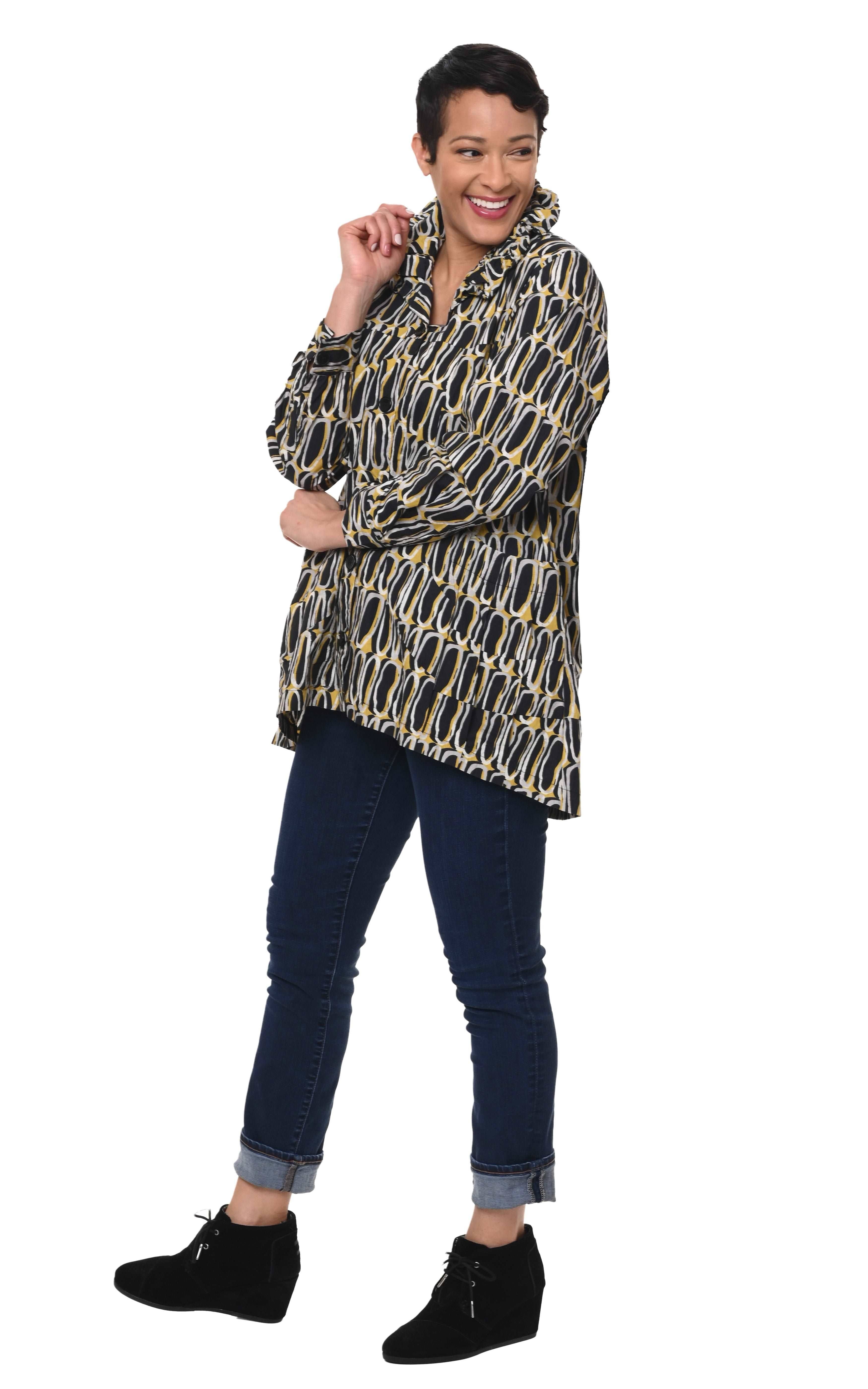 Tulip Clothing - Wholesale Jacket - Women's - CV1030 Dorian in Olive Oil*2