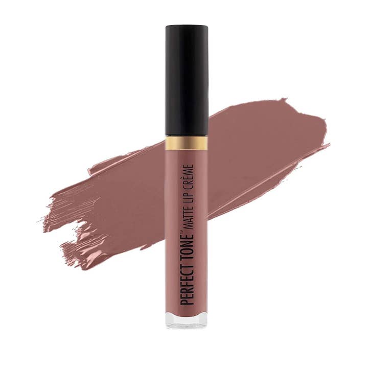 KT Supply – Gloss labial por atacado – Creme Labial Líquido Black Radiance Matte Matte, Go Nude