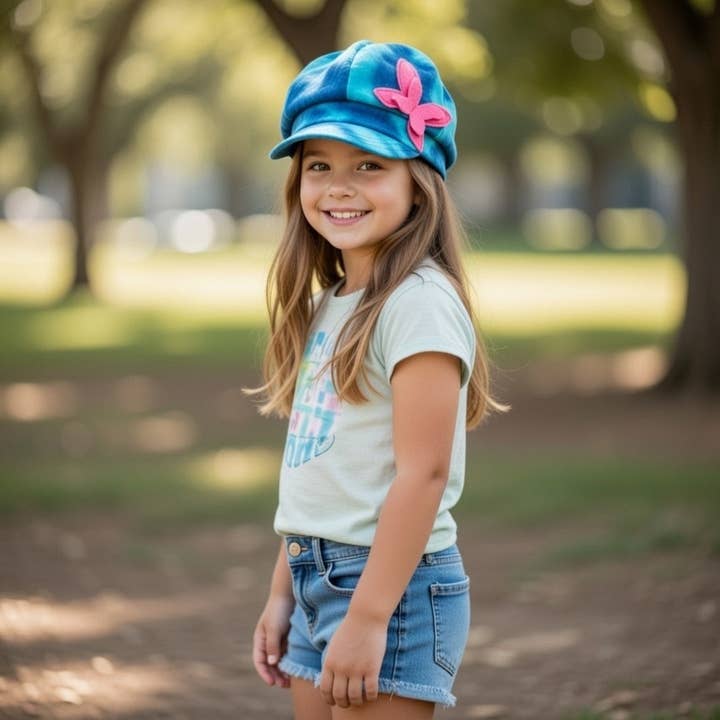 Jeugd Upcycled Jersey Weekendtas - Vlinder voor wholesale door Hats For Healing