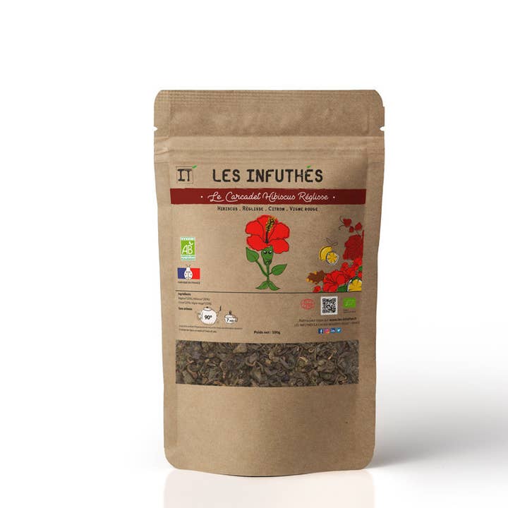 THE CARCADET HIBISCUS LIQUORICE for wholesale by LES INFUTHES