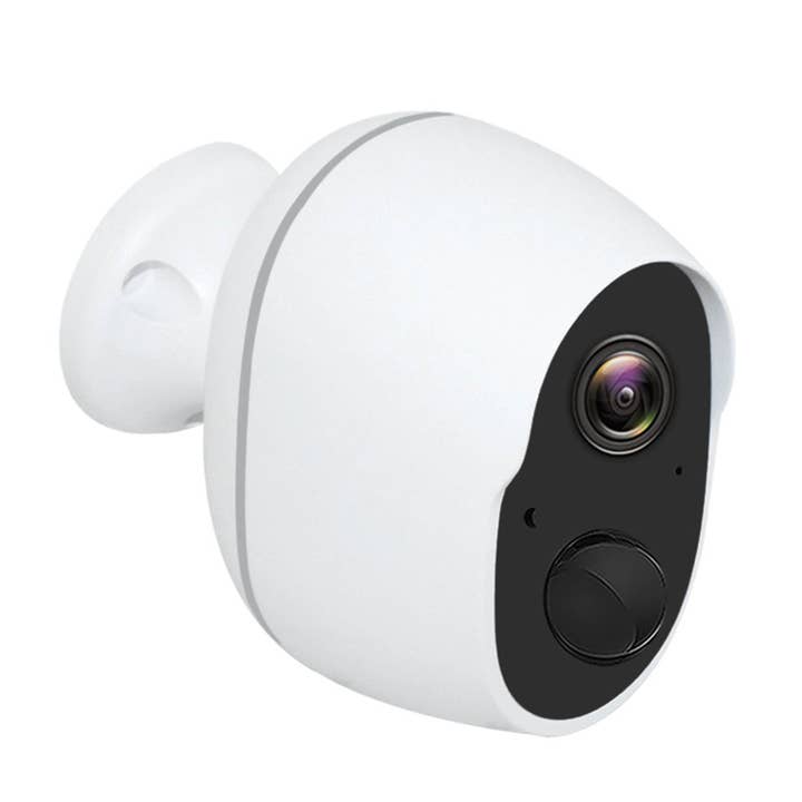 White 1080P FHD WiFi IP Camera Two-Way Audio Security Surveillance Camera IP65 Waterproof Network Camcorder for wholesale on Faire