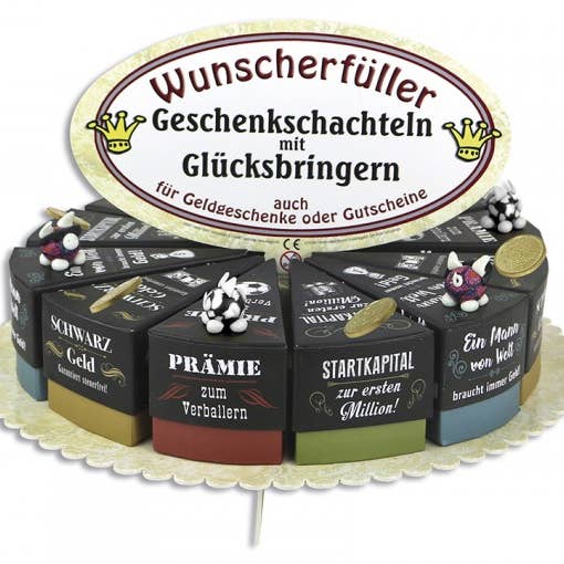 Männergeschenkschachtel-Set (24 Stk/4-fach sort. für den Großhandel von Hergo Creation GmbH