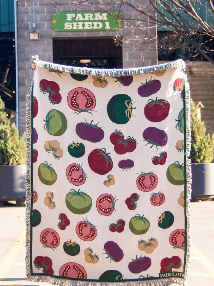 Tomato Blanket for wholesale by Faircloth