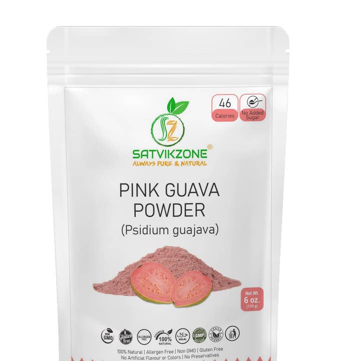 SATVIKZONE - Wholesale Protein/Superfood Powder - Pink Guava Fruit Powder 100% Natural0