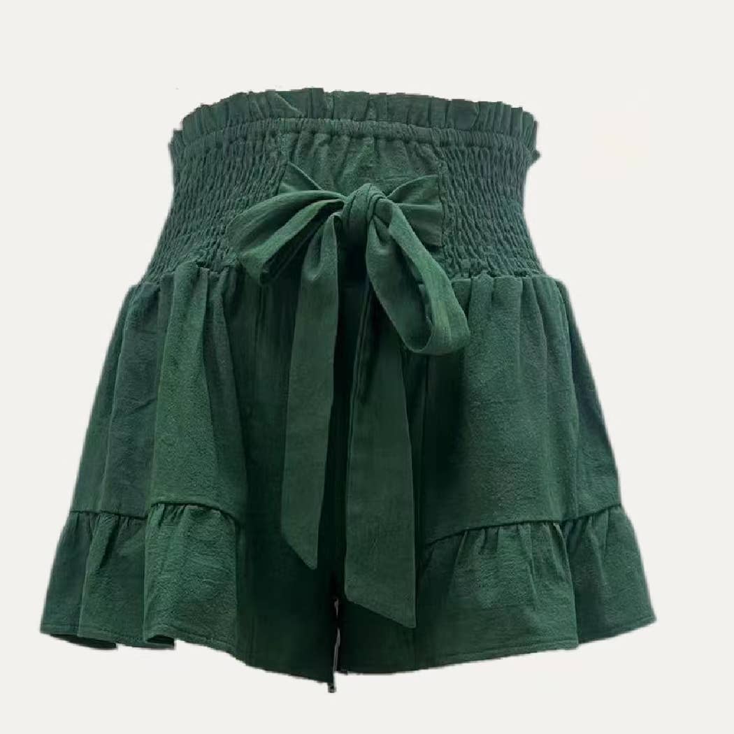 The Moment Collection - Vendita all'ingrosso Pantaloncini - Donna - Pantaloncini leggeri minimalisti a trama solida4