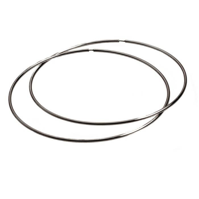 Cavas  gioielli - Wholesale Oorringen - Grote zilveren oorringen diam. mm 85,00