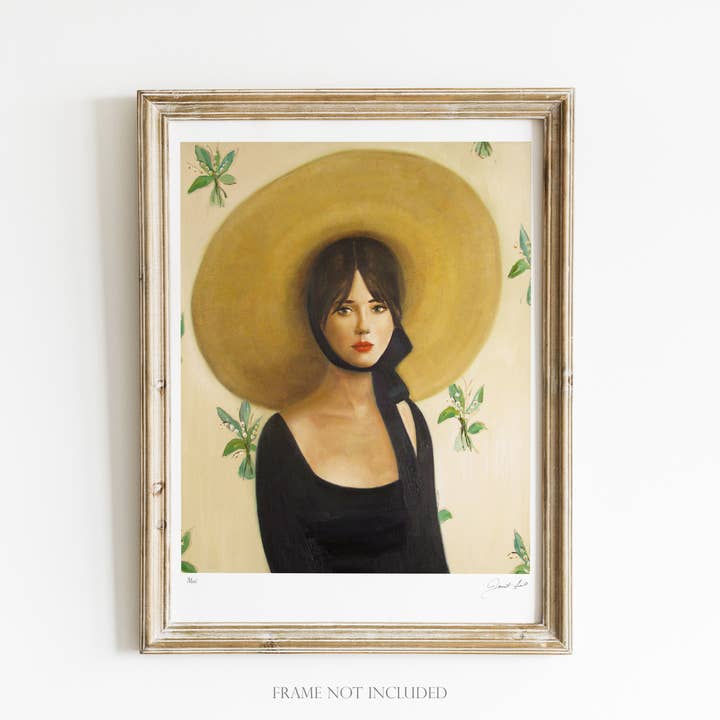 JANET HILL STUDIO - Wholesale Art Print - Mai Art Print - 8.5" X 11"