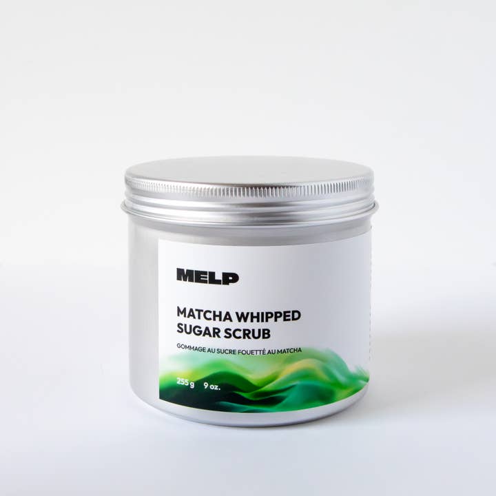 Matcha Whipped Sugar Scrub - 9oz. for wholesale by MELP