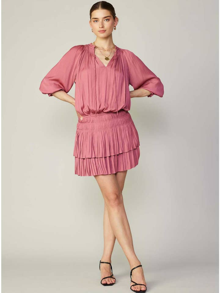 Current Air - Wholesale Dress - Women's - Andrea Pleated Mini Dress15