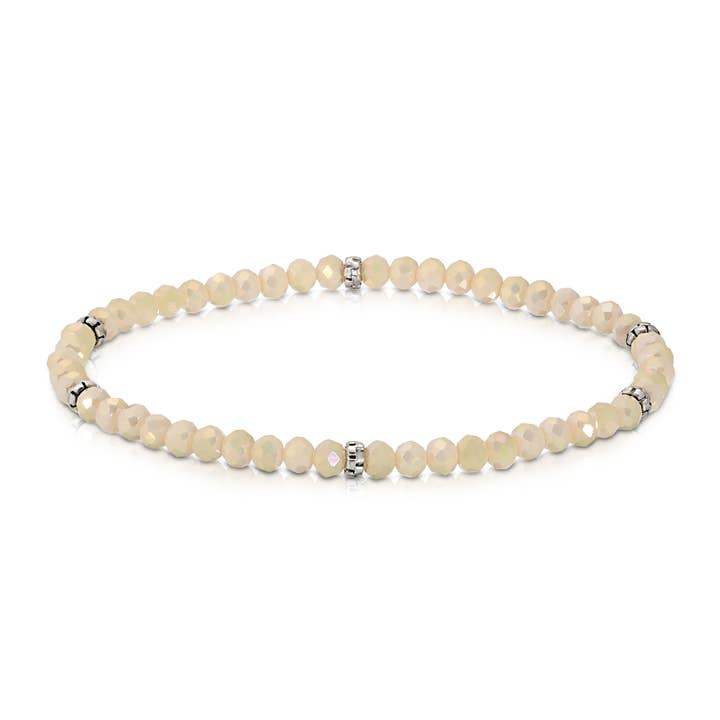 My Fun Colors - Wholesale Beaded Bracelet - Mini Crystal Beaded Stretch Bracelets | 91 Colors!