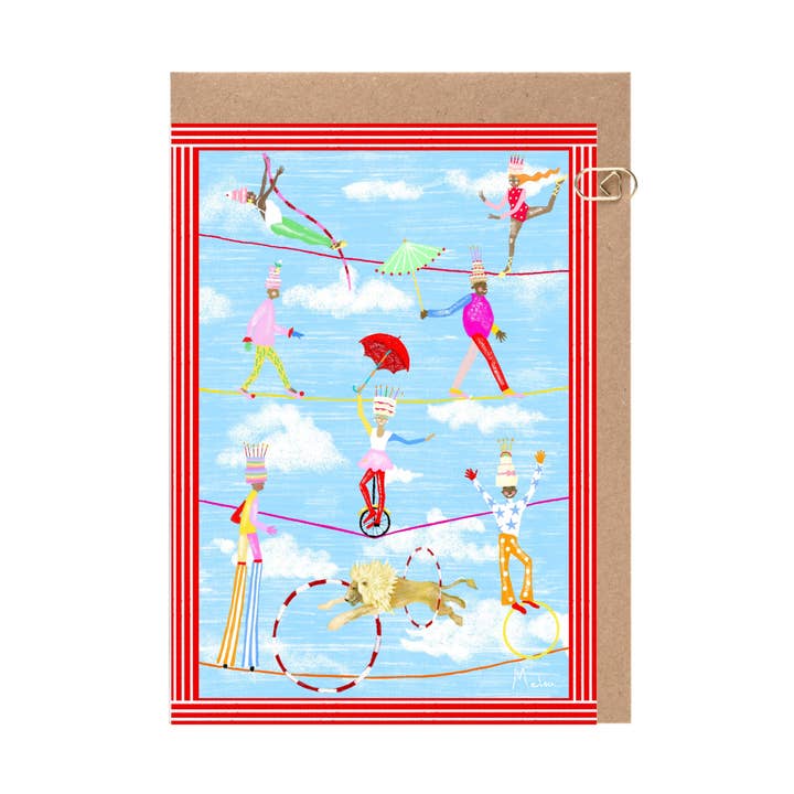 Cirkus Linrep Kort för wholesale av Meloo