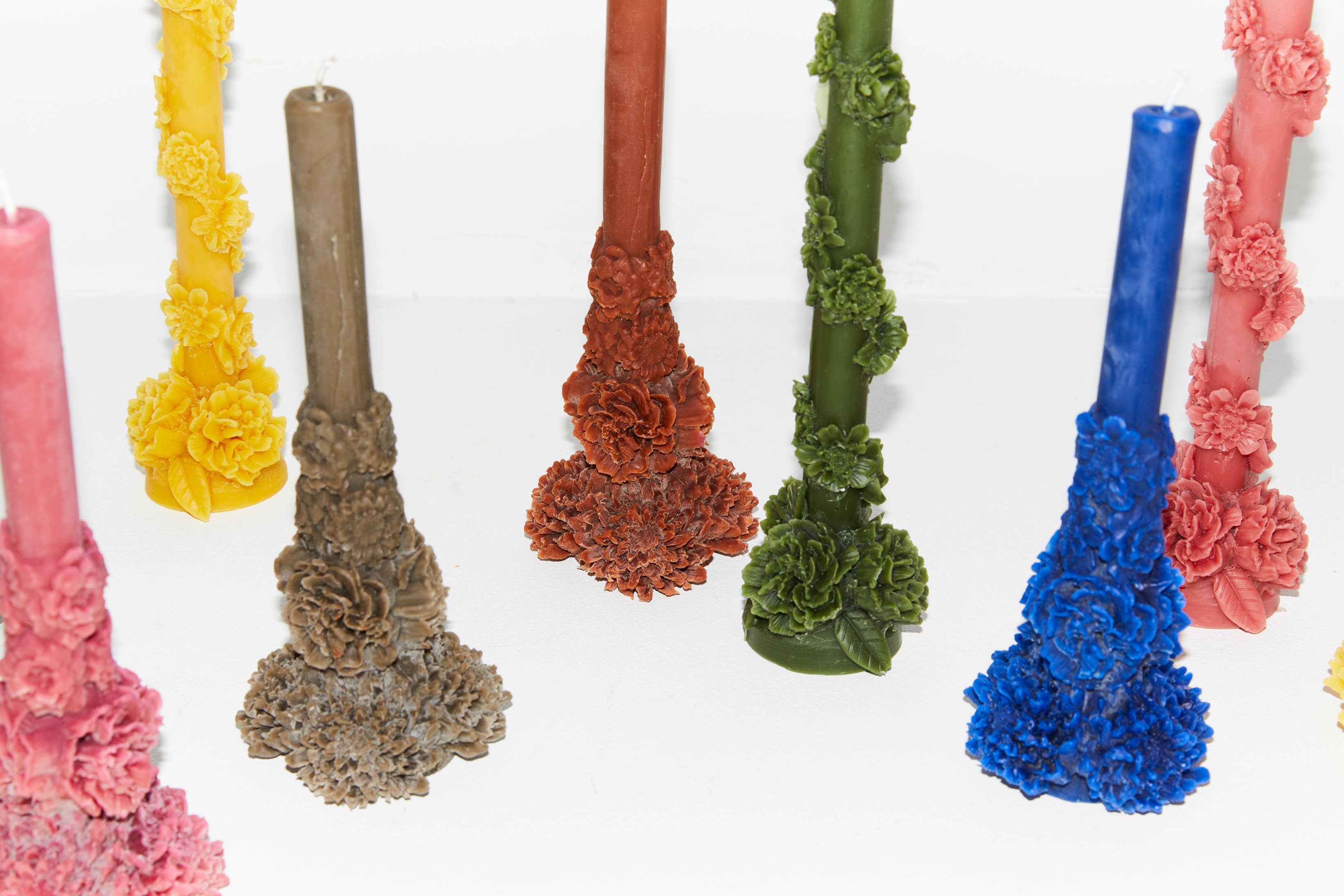 Lecot Studio - Vente Bougies originales - Bougie en cire d’abeille pure CHRYSANTHÈME4