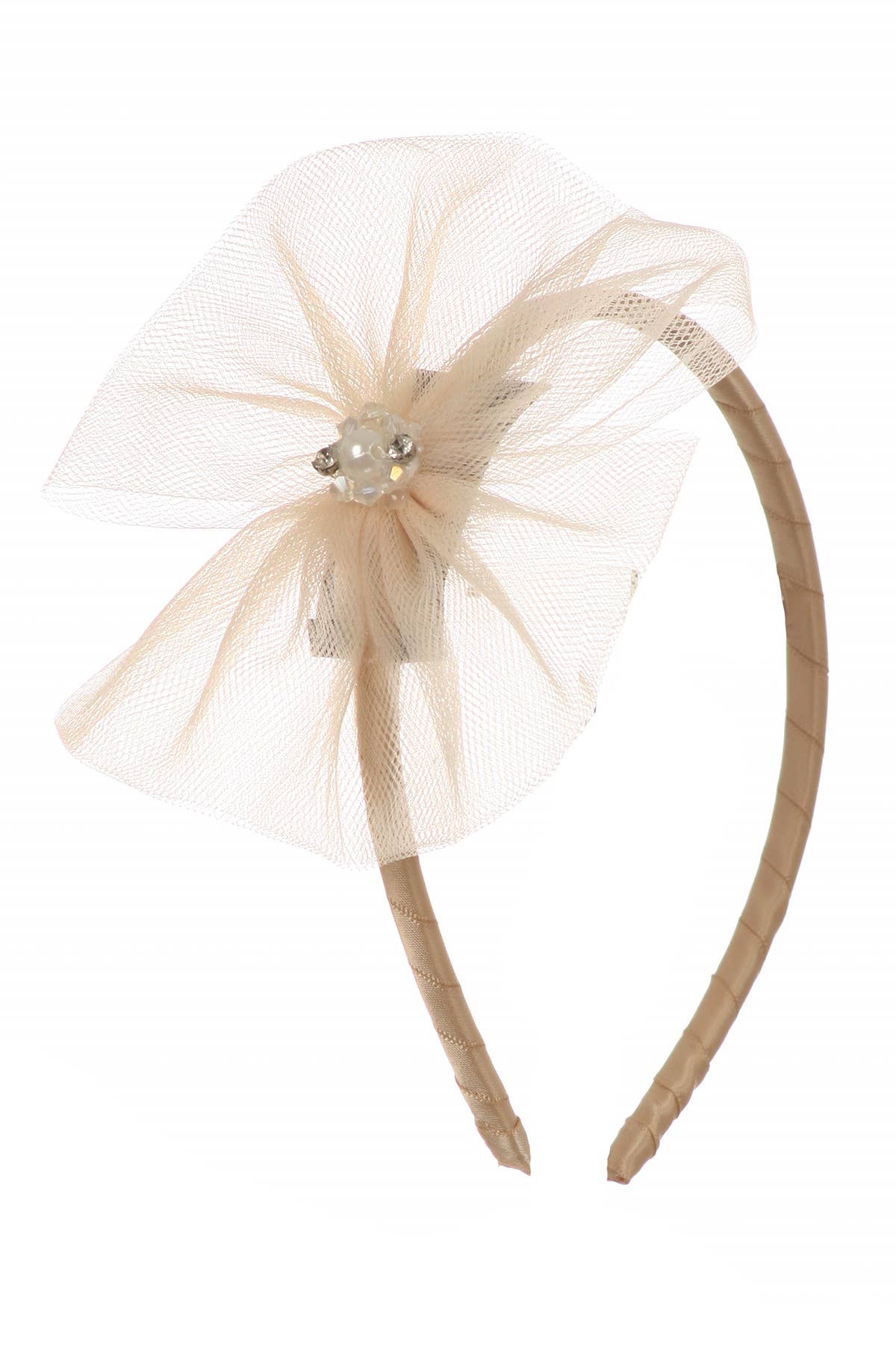 Kid's Dream - Wholesale Fashion Headband - Kids - Illusion Bow Pearl Headband7