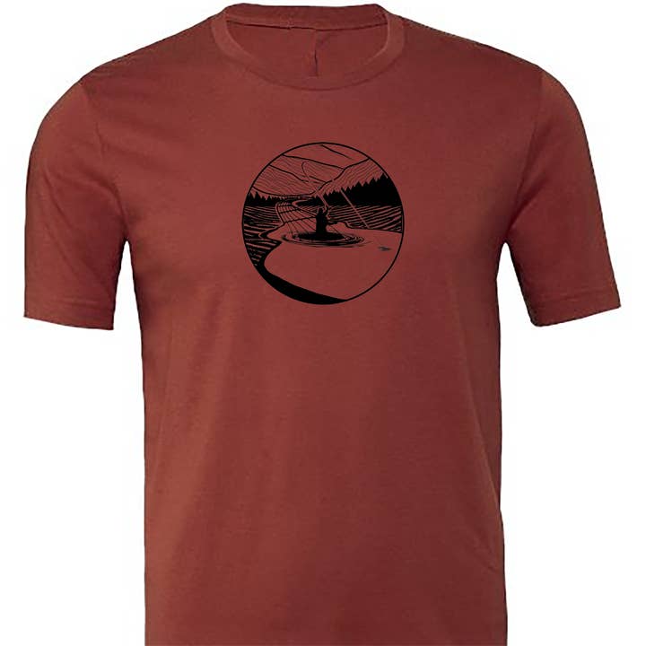 Camiseta Solo Guitar Canyon grátis por atacado de Colorado Pure Designs