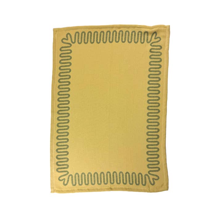 Shop KJP - Wholesale Tea Towel - Dish Towel / Meander (4 colours available) 2