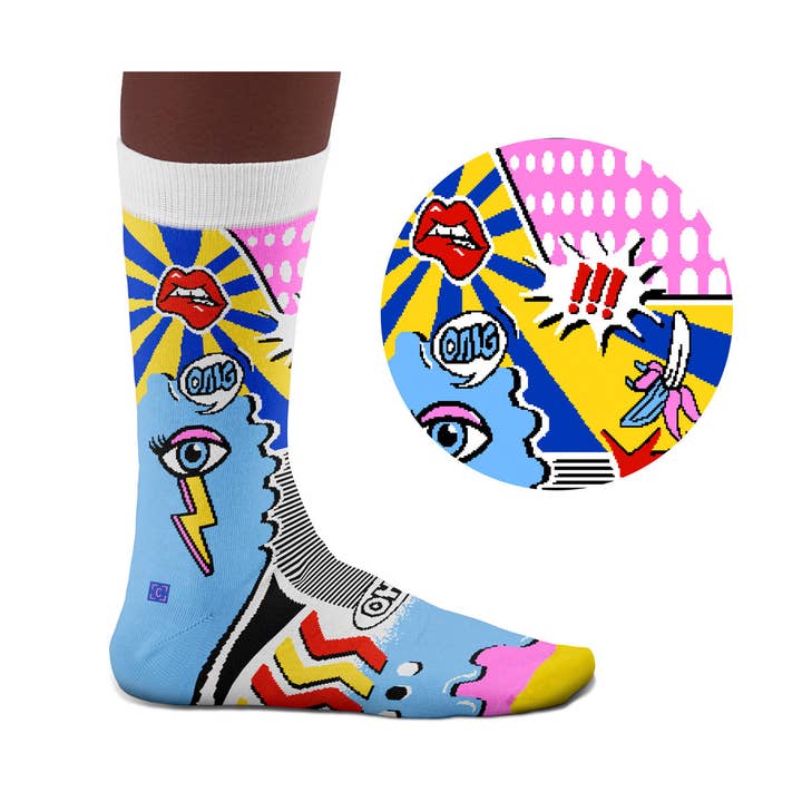 Sock Affairs - Wholesale Socks - Unisex - Pop Art Socks Gift