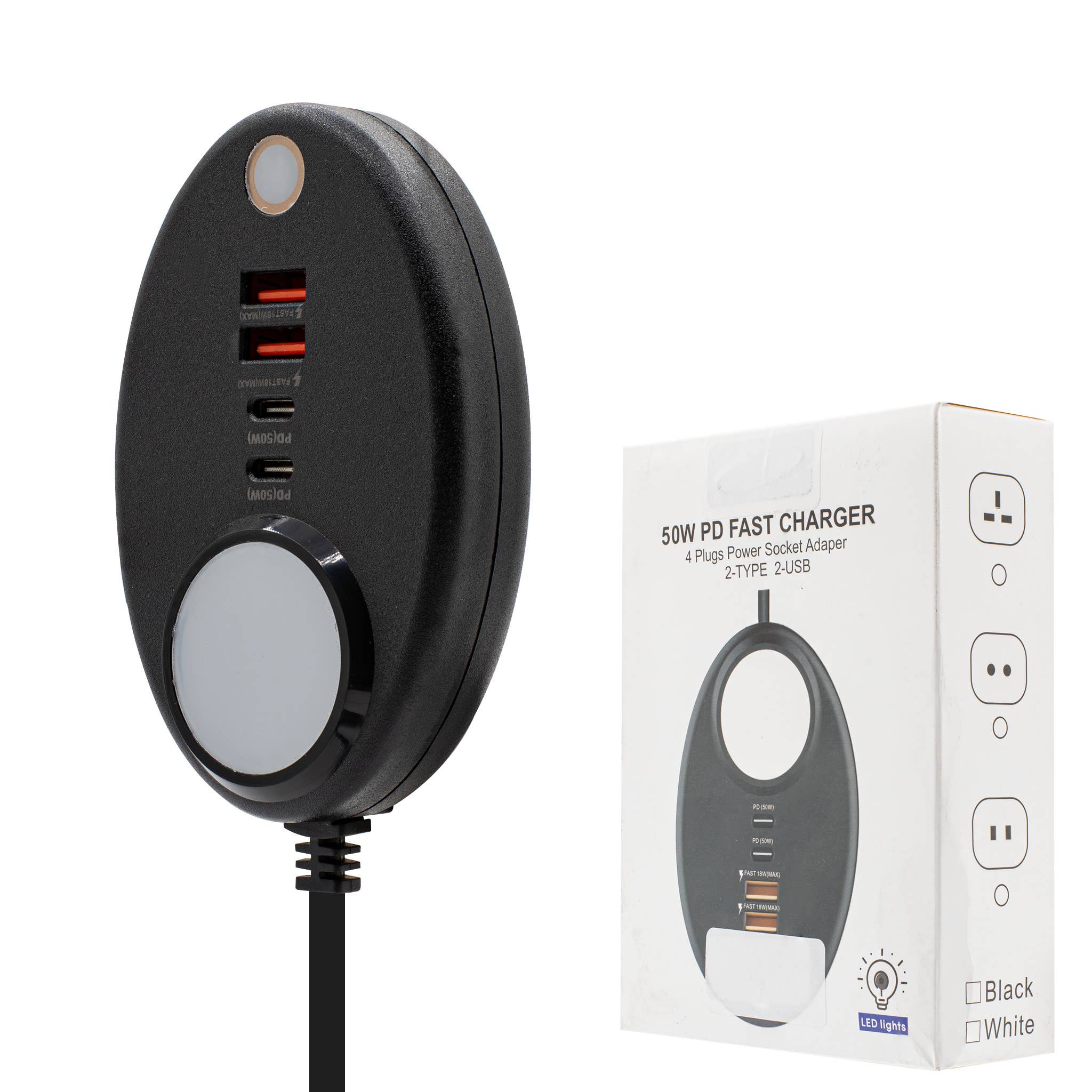 Mighty Wireless – wholesale Power adapter – 50W PD Power Socket Adapter1