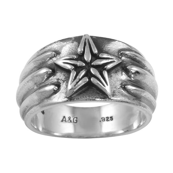 Stjerne Sterling Silver Ring for engroshandel hos agrock-usa.com