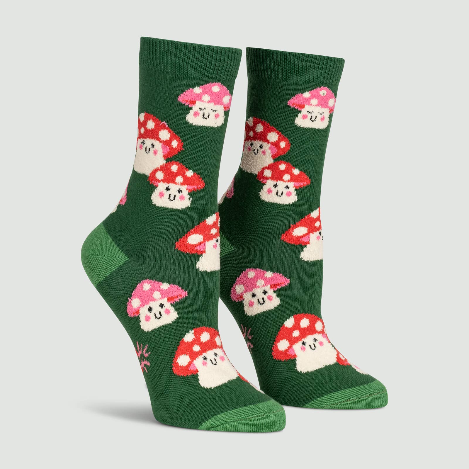 Sock it To Me - Wholesale Socks - Women's - Mellow Mushrooms Crew Socks0