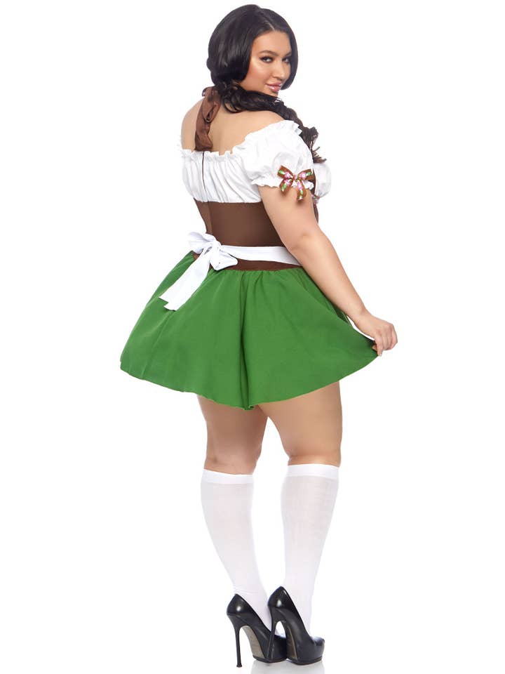 Plus Gretchen Oktoberfest Costume for wholesale by Leg Avenue