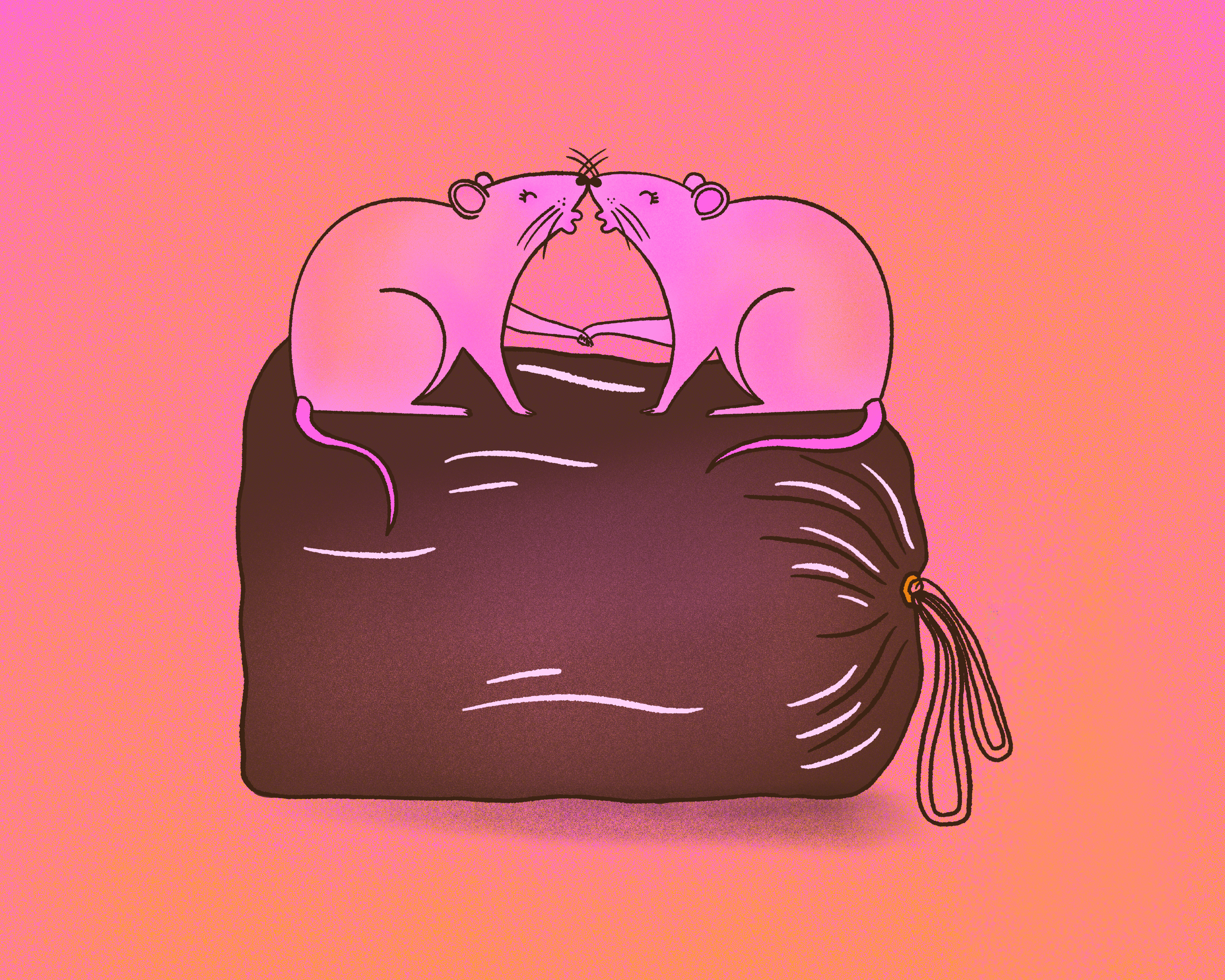 Salad Days - Wholesale Art Print - Rat Trash Romance1