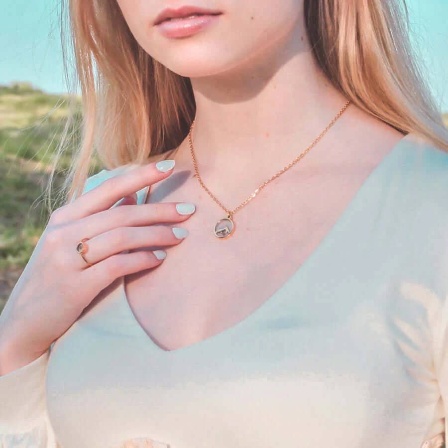 GemMeet – wholesale Pendant/charm necklace – Mountain Mustard Seed Necklace4