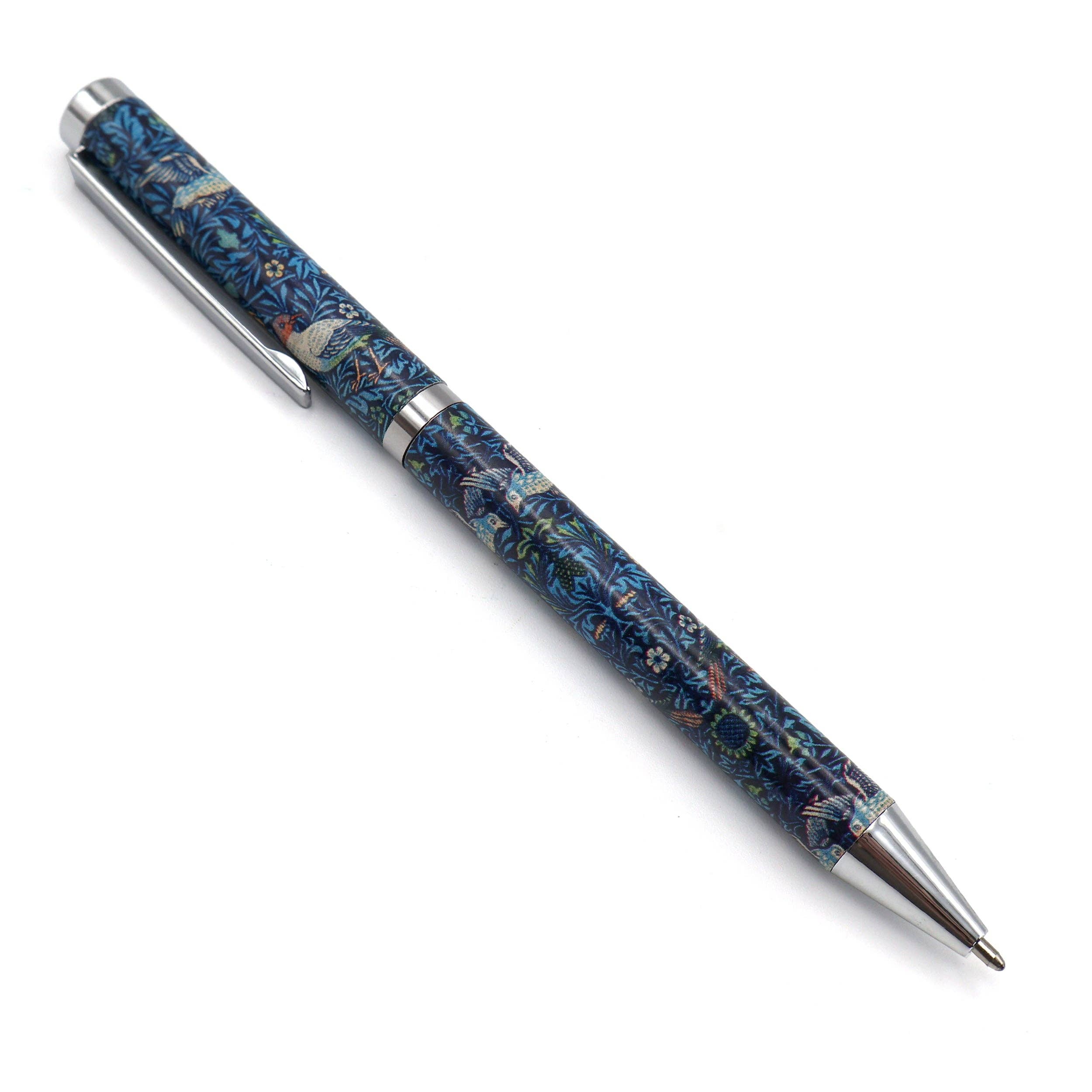 Robert Frederick Ltd - Wholesale Pen - William Morris Birds Ballpoint Pen In Gift Box1