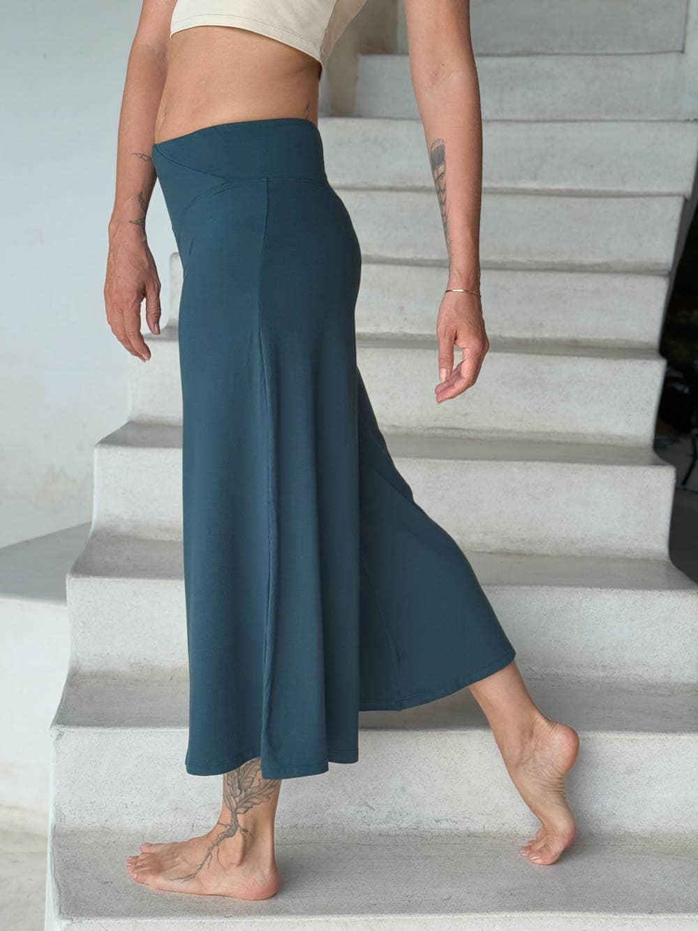 CARAUCCI - Wholesale Pants - Women's - Cropped Flare Pants8